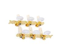 Meccaniche Per Accordatura Della Chitarra Per Prin 2 Pezzi/set Accordature Per Chitarra Classica 3L3R Accessori Professionali Per Toni In Metallo(Gold)