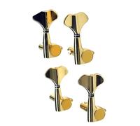Meccaniche Per Accordatura Della Chitarra Per Prin I Piroli Per Basso Per La 4a E La 5a Corda Sono Adatti Per Accessori Per Strumenti Principianti(GOLD 2L 2R)