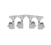 Meccaniche Per Chitarra 2L2R Meccaniche Sigillate Accordatori 4 Corde Pioli Per Basso Chiavi Cromate(Chrome)