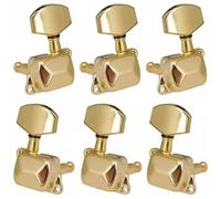 meccaniche per chitarra Meccaniche semi-chiuse for chitarra elettrica, folk e acustica, 3R3L(Gold 3L and 3R)