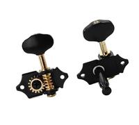 Meccaniche Per Corde Di Chitarra Meccaniche Classiche Tipo Aperto Per Folk Acustica 3L 3R Nero