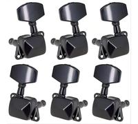 Meccaniche semi-chiuse for chitarra elettrica, folk e acustica, 3R3L(Black 3L and 3R)