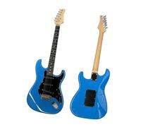 Meccaniche Universali Chitarra Chitarra Elettrica Blu Per Principianti E Pratica