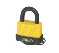 ABUS 49969 - Lucchetto in alluminio con chiave unica 6401, colore: Giallo