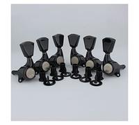 Meccanico accordatore 1 Impostare I Sintonizzatori Neri Rapporto Gear 1: 21 Blocco String Tuner Per Lp Sg. Guitars Electric Guitars Teste Tarirs Pulsante Del Trapezio