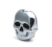 Meccanico accordatore Multi Colore 6pcs Plastic Skull Head Shape Guitar Tuning Tuner Tuner Machine Pulsante Di Ricambio Pulsante Di Sostituzione Maniglia Manopola (Color : Chrome 6pcs)