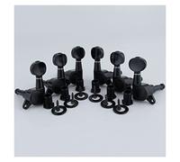 Meccanico accordatore Sintonizzatori Machine Heads Mini Tuner Ovale Per NS Nero (Color : 3R3L)
