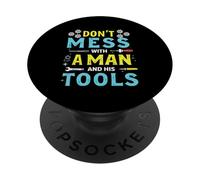 Meccanico Auto Officina Divertente Ingegneria Meccanica PopSockets PopGrip Adesivo