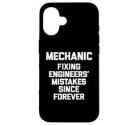 Meccanico: correggere gli errori degli ingegneri da sempre - Meccanico Custodia per iPhone 16