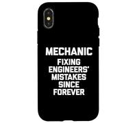Meccanico: correggere gli errori degli ingegneri da sempre - Meccanico Custodia per iPhone X/XS