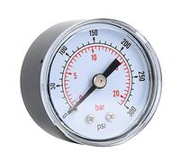 Meccanico DI PRESSIONE DI PRESSIONE per Olio 1/8i BSPT Back Collegamento PRESSIONE DI PRESSIONE CONSIGLIATO GUILO ASSIALE GUILA DI PRESSIONE ASSOGLIO DI PRESSIONE 1/8 BSPT (0-300psi, 0-20 bar)