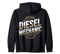 Meccanico Diesel Dieselmeccanico Felpa con Cappuccio