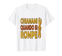 Meccanico Divertente Chiamami Quando Si Rompe Auto Maglietta