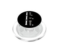Meccanico divertente I Dado, bullone, garage, auto PopSockets PopGrip per MagSafe
