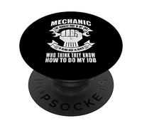 Meccanico Divertente - Meccanico La Parte Più Difficile Del Mio Lavoro PopSockets PopGrip Adesivo