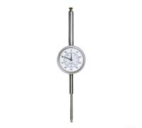 Meccanico per indicatore del quadrante, gamma 0-50 mm, con risoluzione di 0,01 mm, vite di bloccaggio e stelo in metallo, per misurazioni accurate in officina