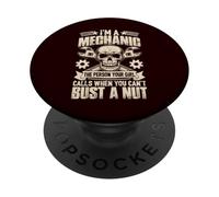Meccanico - Persona che la tua ragazza chiama quando non puoi rompere un dado PopSockets PopGrip Adesivo