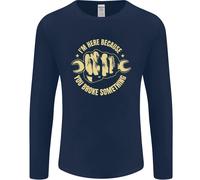 Meccanico Qui Perché Hai Rotto Qualcosa Uomo Maglietta A Maniche Lunghe