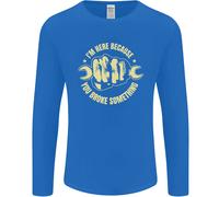 Meccanico Qui Perché Hai Rotto Qualcosa Uomo Maglietta A Maniche Lunghe