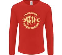 Meccanico Qui Perché Hai Rotto Qualcosa Uomo Maglietta A Maniche Lunghe