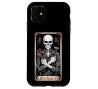 Meccanico Tecnico Riparazione Auto Gotico Tarocchi Supporto Carta Custodia per iPhone 11
