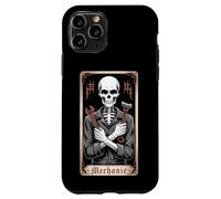 Meccanico Tecnico Riparazione Auto Gotico Tarocchi Supporto Carta Custodia per iPhone 11 Pro