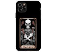Meccanico Tecnico Riparazione Auto Gotico Tarocchi Supporto Carta Custodia per iPhone 11 Pro Max