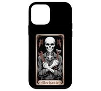 Meccanico Tecnico Riparazione Auto Gotico Tarocchi Supporto Carta Custodia per iPhone 12 mini
