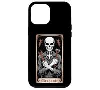 Meccanico Tecnico Riparazione Auto Gotico Tarocchi Supporto Carta Custodia per iPhone 12 Pro Max