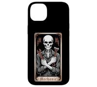 Meccanico Tecnico Riparazione Auto Gotico Tarocchi Supporto Carta Custodia per iPhone 14 Plus