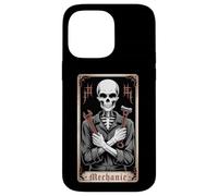 Meccanico Tecnico Riparazione Auto Gotico Tarocchi Supporto Carta Custodia per iPhone 14 Pro Max