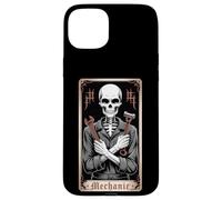 Meccanico Tecnico Riparazione Auto Gotico Tarocchi Supporto Carta Custodia per iPhone 15 Plus