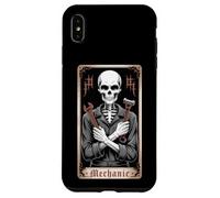 Meccanico Tecnico Riparazione Auto Gotico Tarocchi Supporto Carta Custodia per iPhone XS Max