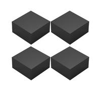 Meccanico Vibration Damping Pads - 4 pezzi Shockproof Non-Slip Stabilizer Blocks | Noise-Riducing Anti-Vibration Pads For HVAC, Washers, Generators, And Air Compressors | Industrial Grade