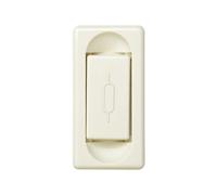 Meccanismi elettrici - Serie 27-27000-31 PORTAFUSIBILE AVORIO