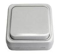 Meccanismi elettrici - Serie BF-18-040352 PULSATORE SUPERFICIE BIANCO