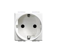 Meccanismi elettrici - Serie Luna - C4141 BASE BIPOLARE TTL CON OTTURATORE 16A BIANCO LUNA