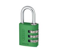 ABUS 46580 145/30 Lucchetto Combinato In Alluminio Verde 30Mm