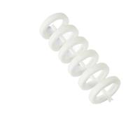 Meccanismo ad anelli a D, 16 pezzi, per raccoglitori, quaderni, album, diari, 6 anelli, colore: bianco