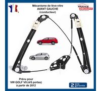 Meccanismo Alza Vetro Elettrico Anteriore Sinistro Per VW GOLF 7 5 Porte