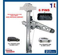 Meccanismo Alza Vetro Elettrico Anteriore Destro Per PEUGEOT 5008 - 9222FF