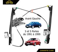 Meccanismo Alza Vetro Elettrico Anteriore Sinistro Per Golf 3 Vento 1H0837461