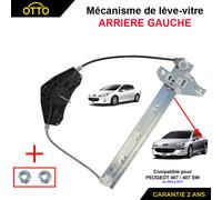 Alzacristallo Posteriore Sinistro Lato Pinze per 407 - 1619992480 922385