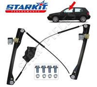 Meccanismo Alzacristalli Anteriore Sinistro Golf 4 97-05 - 3 Porte 1J3837461