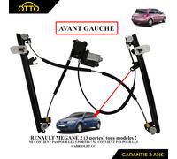 Alzacristalli SX per Megane 2 Coupe 3 Porte Rs Temic Comfort 8200325138