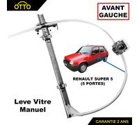 Meccanismo Alzacristalli Anteriore Sinistro per Renault Super 5 (5) ) 7700762671