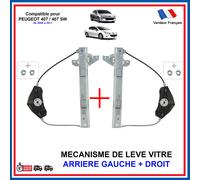 Meccanismo Alzacristalli Arg Ard per Peugeot 407 Di 2004 Per 2011 - 1619992580