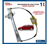 Meccanismo Alzacristalli Elettrici per Citroën C4 Coupé 04-11 - 9221.S1