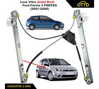 Meccanismo Alzacristalli Elettrico Anteriore Destro per Fiesta V 3 Ante =