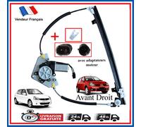 Alzavetro Elettrico Anteriore Destro Con Motore + Adattatori Clio 2 (5 Porte)